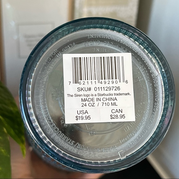 Starbucks Iridescent Mermaid Tumbler - Venti 24oz cold cup - Picture 4 of 6
